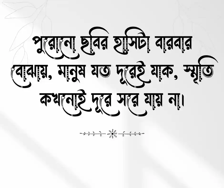 পুরোনো ছবি নিয়ে স্ট্যাটাস