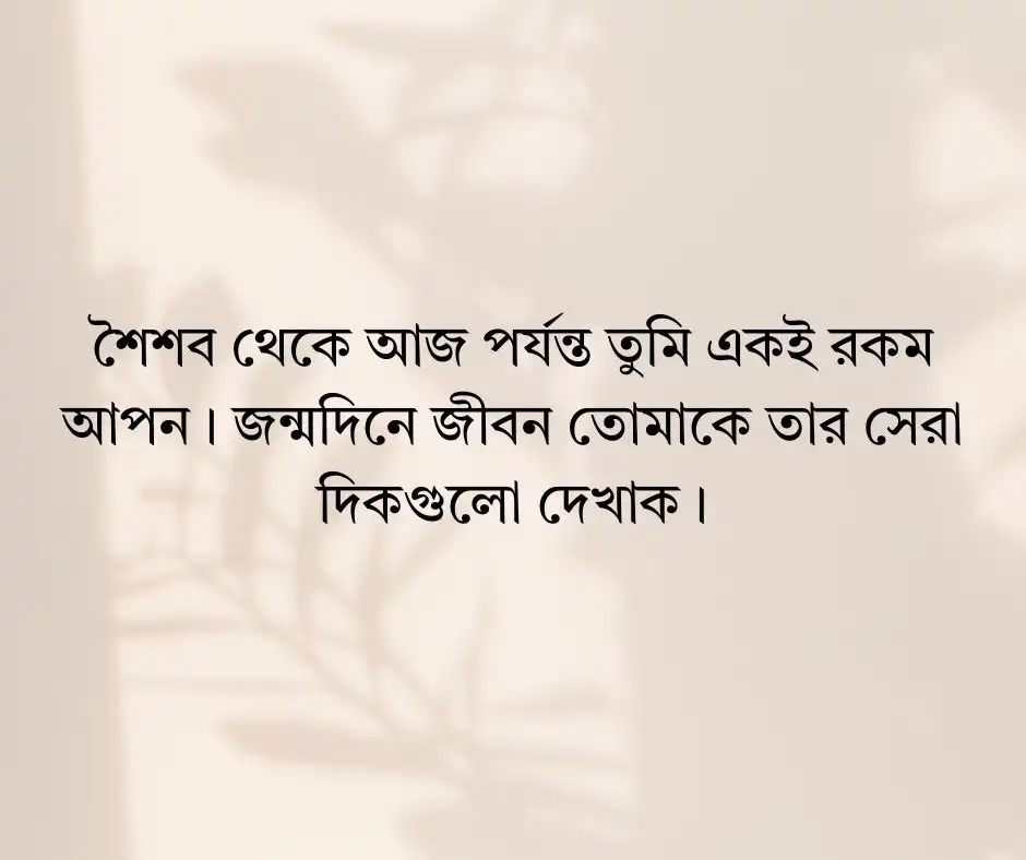 রুমমেট এর জন্মদিনের শুভেচ্ছা স্ট্যাটাস
