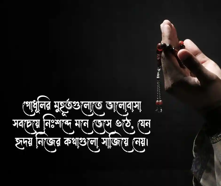 গোধূলি বিকেল নিয়ে উক্তি