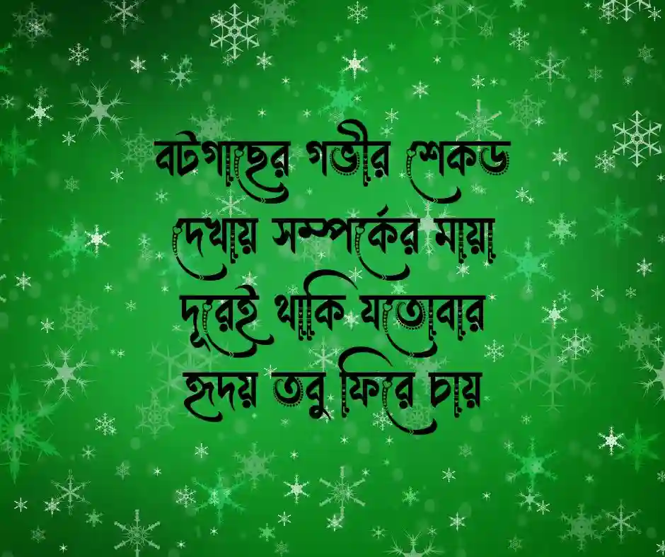 বট গাছ নিয়ে কবিতা