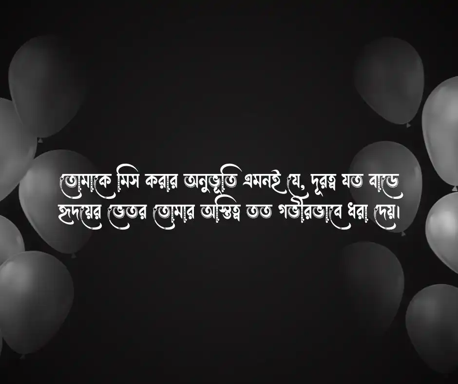 ভালোবাসার মানুষকে মিস করা নিয়ে কিছু উক্তি