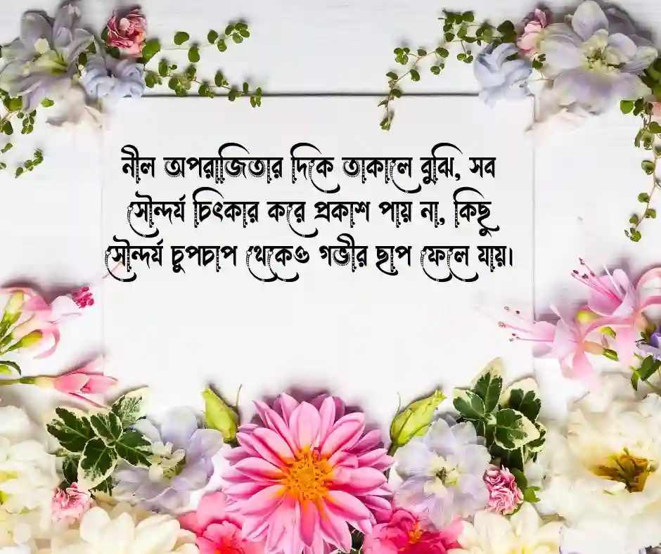 অপরাজিতা ফুল নিয়ে ক্যাপশন