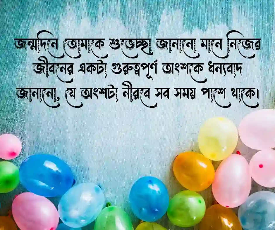 জন্মদিনের শুভেচ্ছা ক্যাপশন
