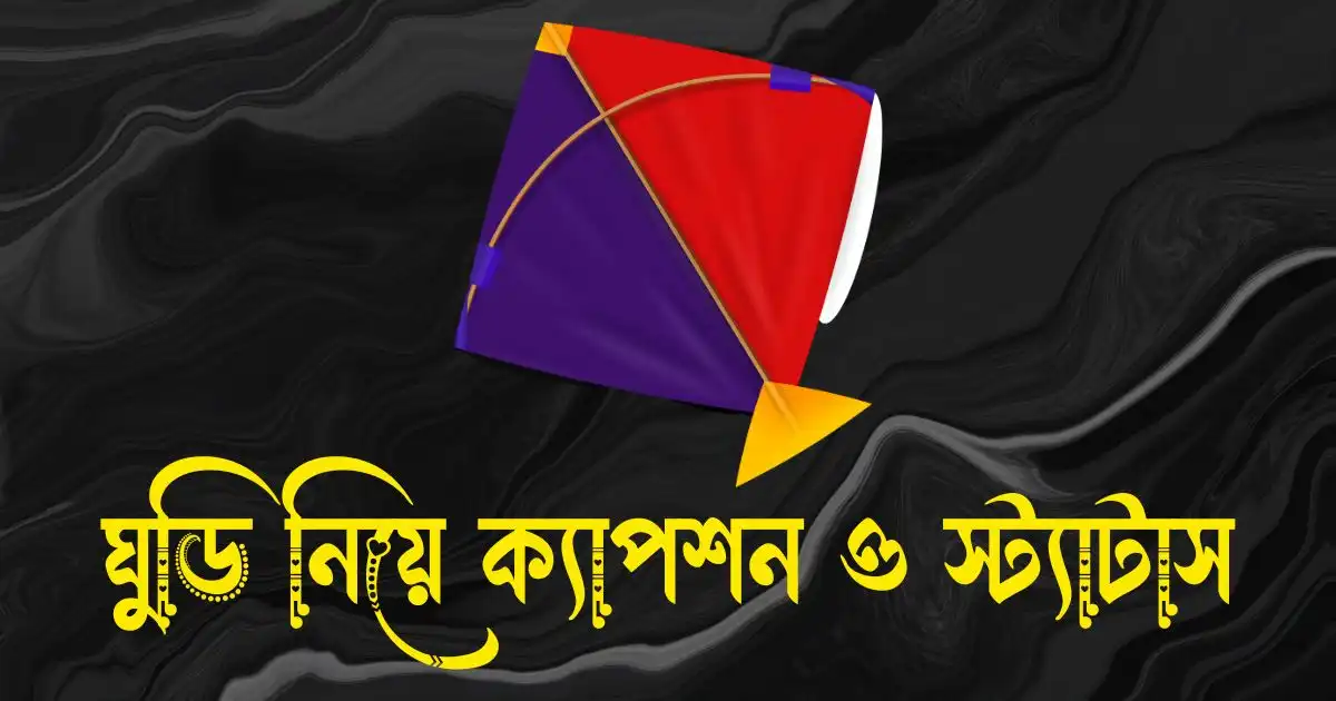 ঘুড়ি নিয়ে ক্যাপশন, স্ট্যাটাস, উক্তি, ছন্দ ও কিছু কথা