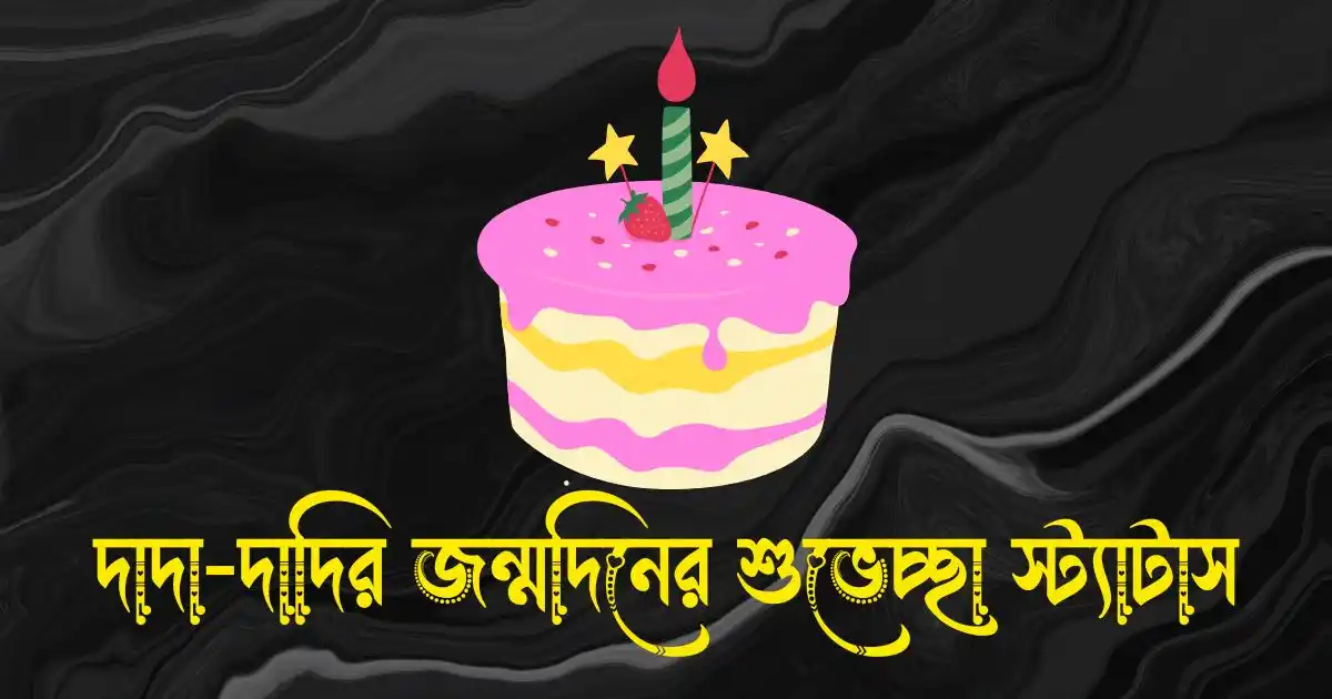 দাদা-দাদির জন্মদিনের শুভেচ্ছা স্ট্যাটাস, বার্তা ও ক্যাপশন