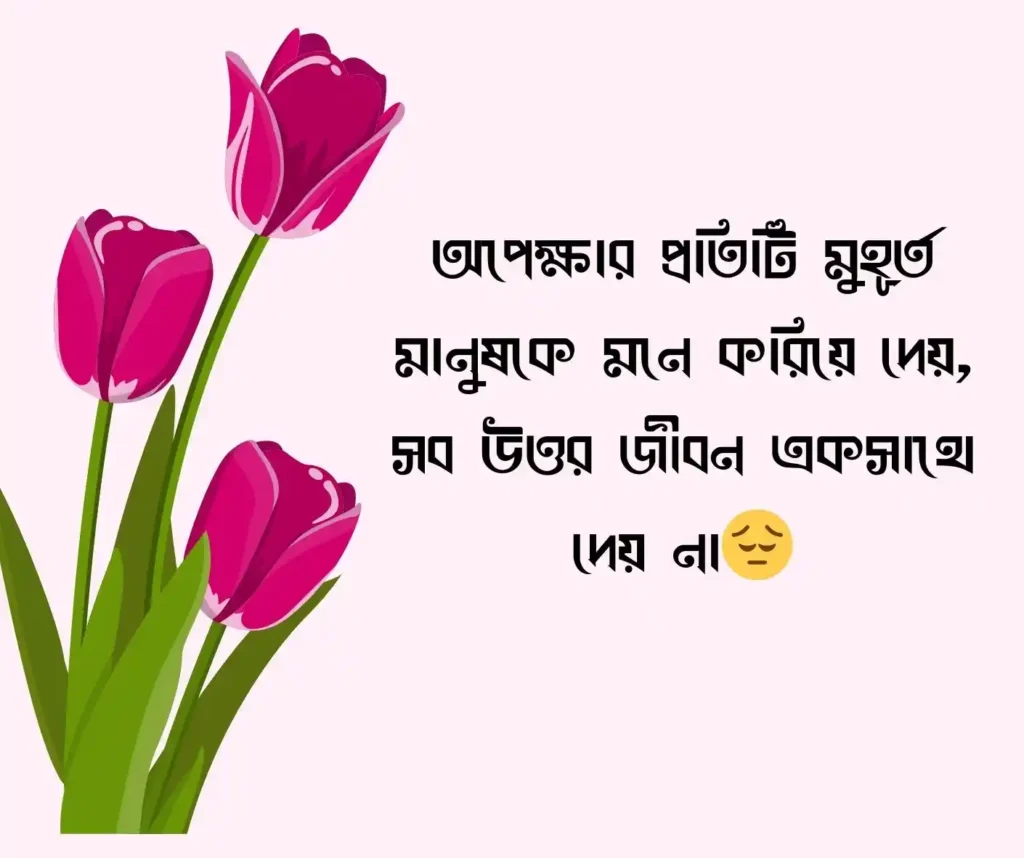 অপেক্ষা নিয়ে উক্তি - অপেক্ষা নিয়ে ক্যাপশন