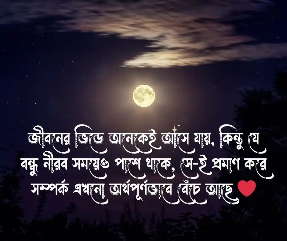 বন্ধুত্ব নিয়ে কিছু কথা