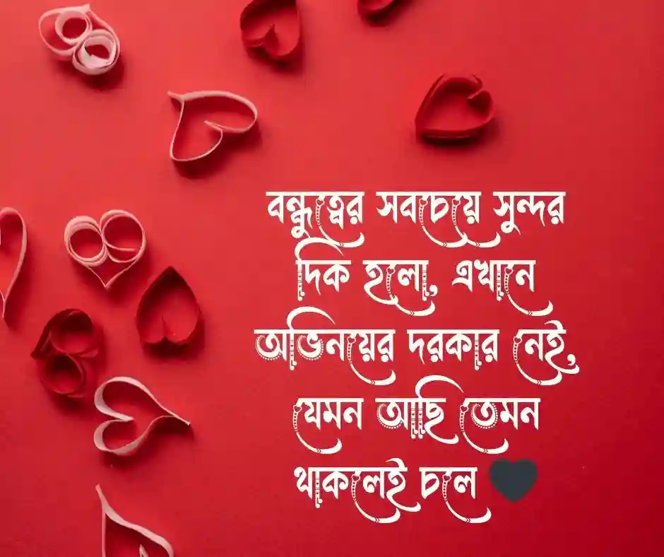 বন্ধু নিয়ে স্ট্যাটাস