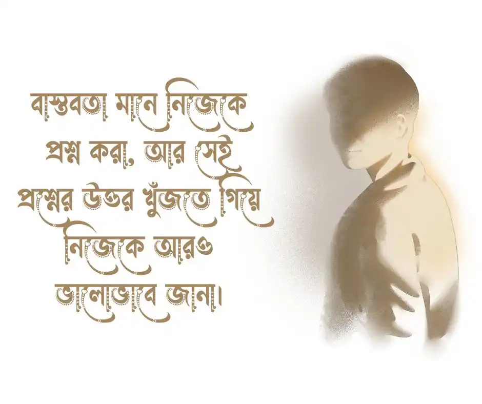 বাস্তবতা নিয়ে উক্তি