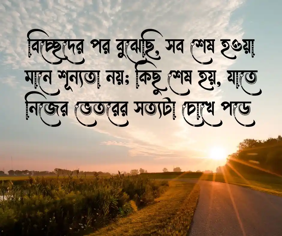 বিচ্ছেদ নিয়ে ক্যাপশন বিচ্ছেদ নিয়ে স্ট্যাটাস