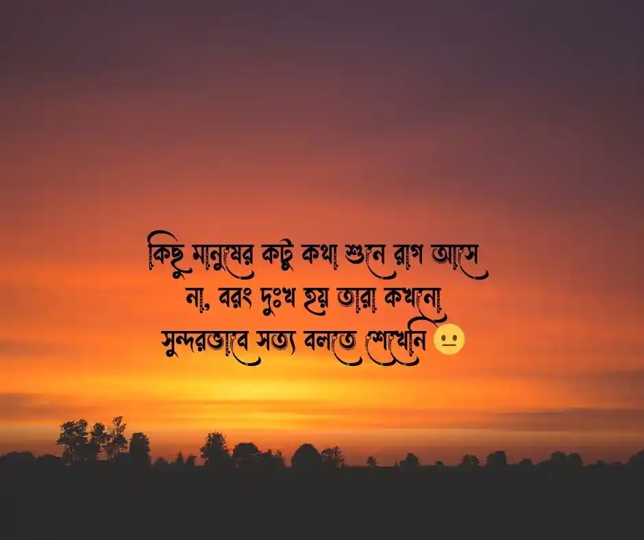 মানুষের কটু কথা নিয়ে উক্তি