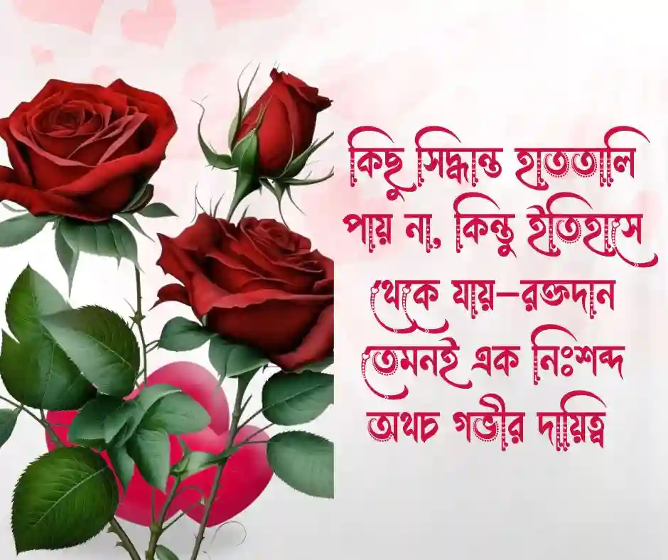 রক্তদান নিয়ে উক্তি