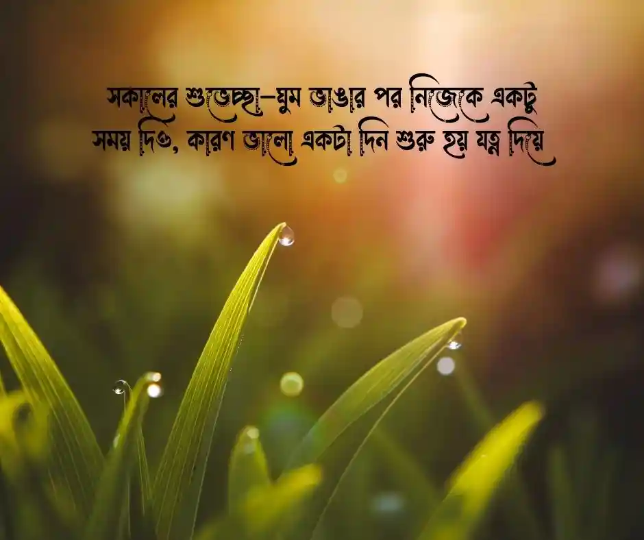 সকালের শুভেচ্ছা