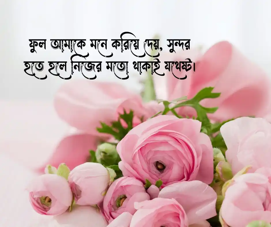 ফুল নিয়ে স্ট্যাটাস