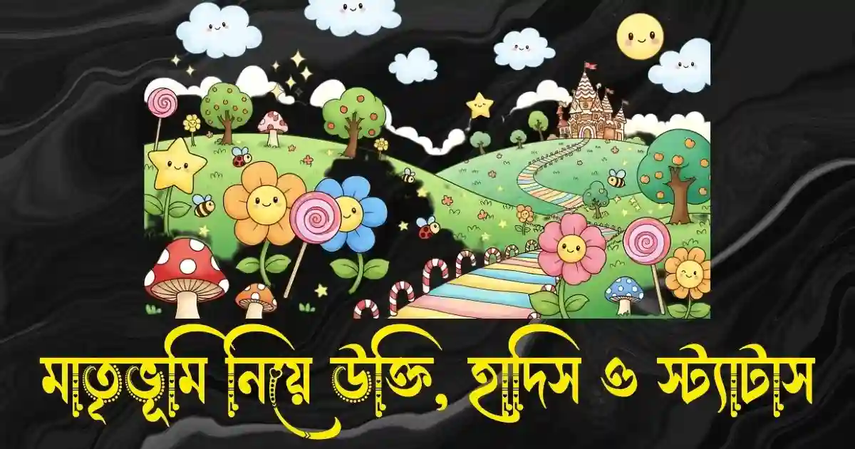 মাতৃভূমি নিয়ে উক্তি, হাদিস ও স্ট্যাটাস